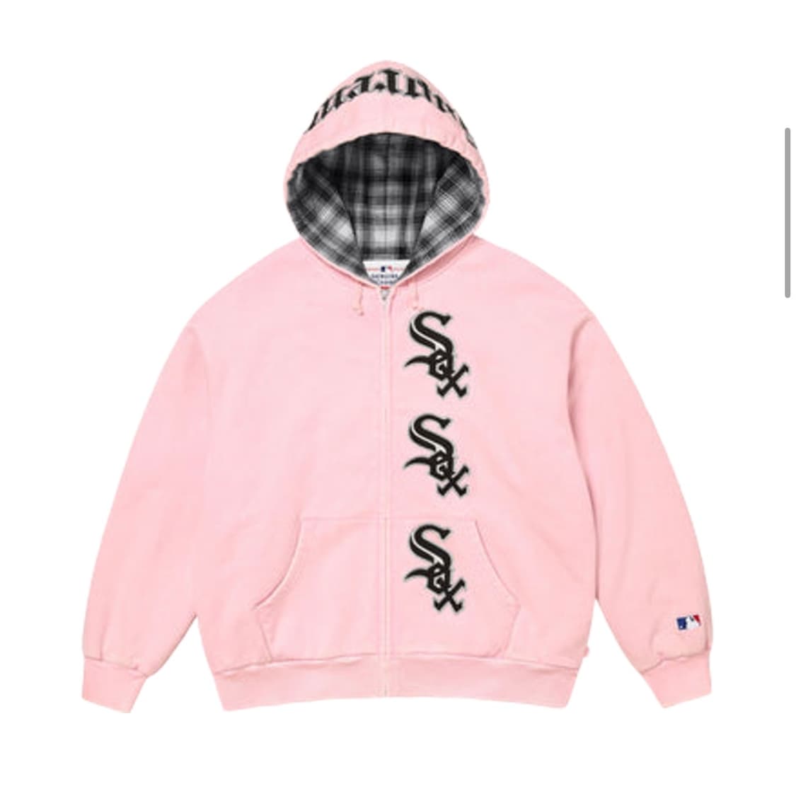 슈프림 x 시카고 화이트 삭스 집 업 후드-25FW 상품이미지5