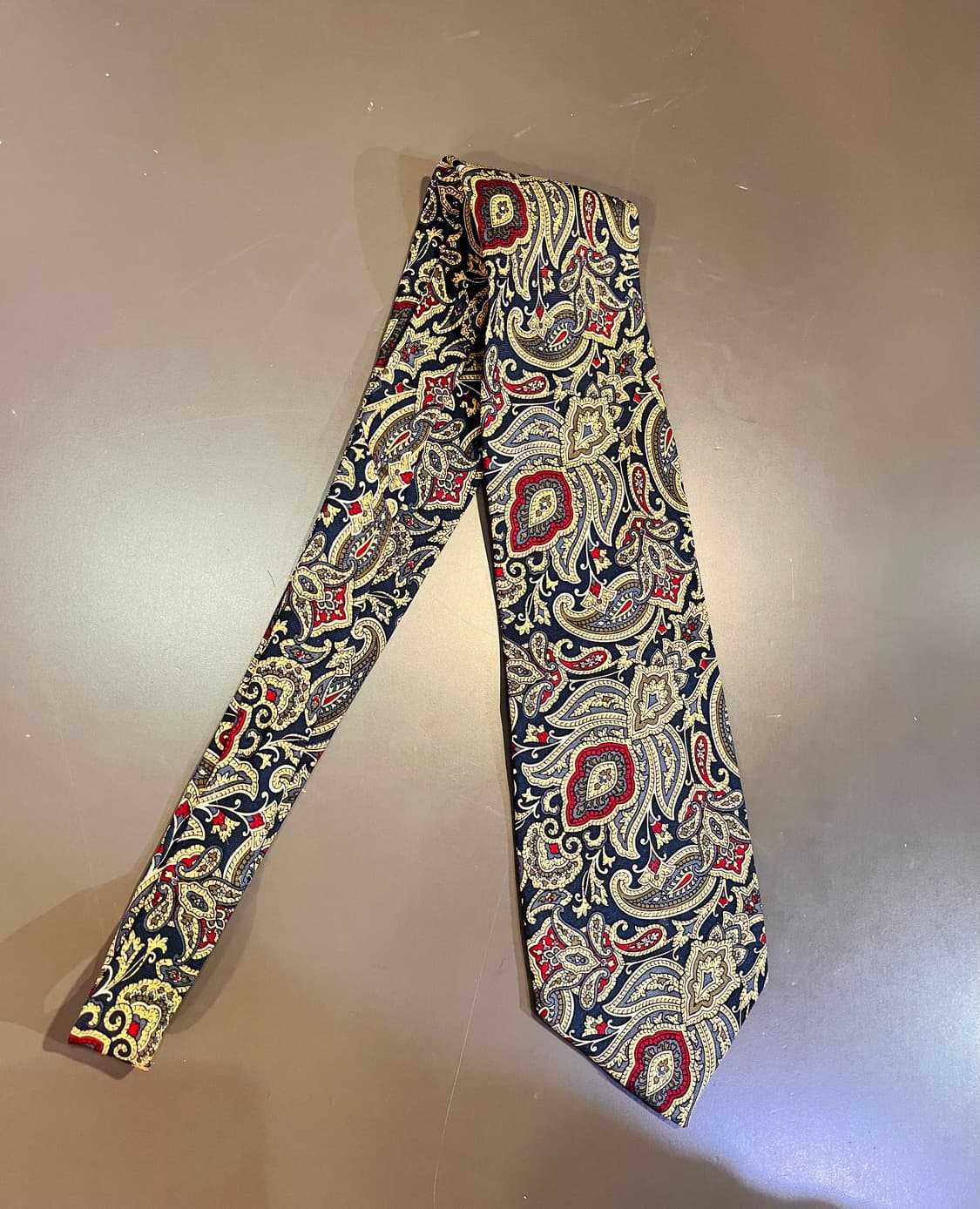 헌트 페이즐리 실크 넥타이 (한국) 상품이미지4