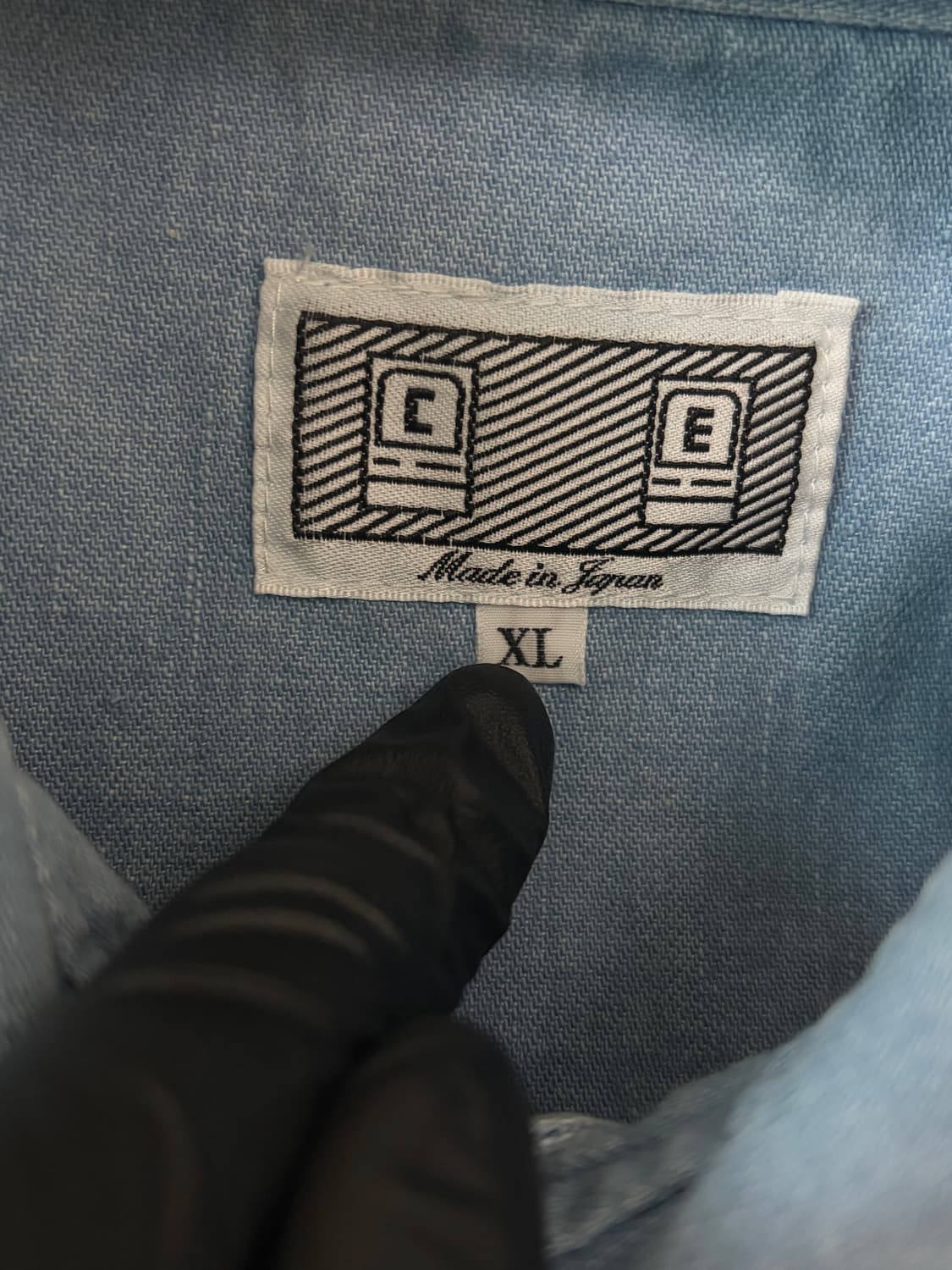 C.E TWO COLOUR DENIM SHIRT 상품이미지4