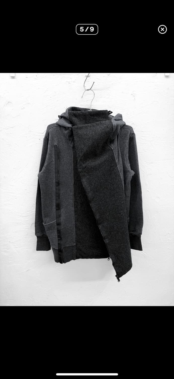 gomme 하이넥 후드집업 자켓 상품이미지4