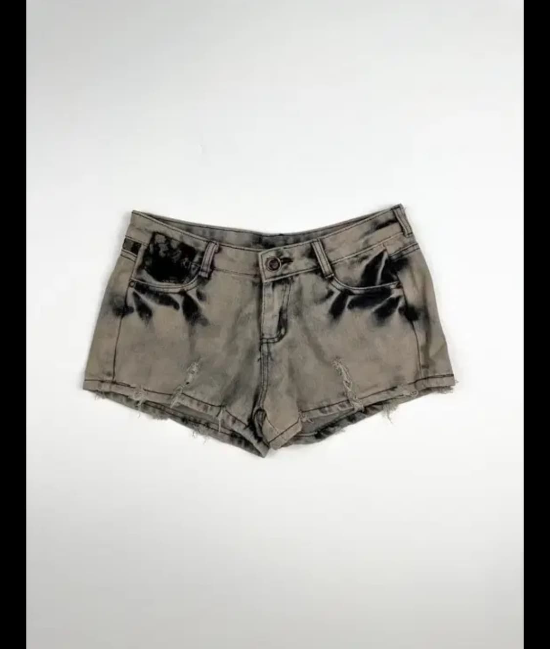 short pants 로우라이즈 시스루 숏팬츠 반바지  상품이미지3