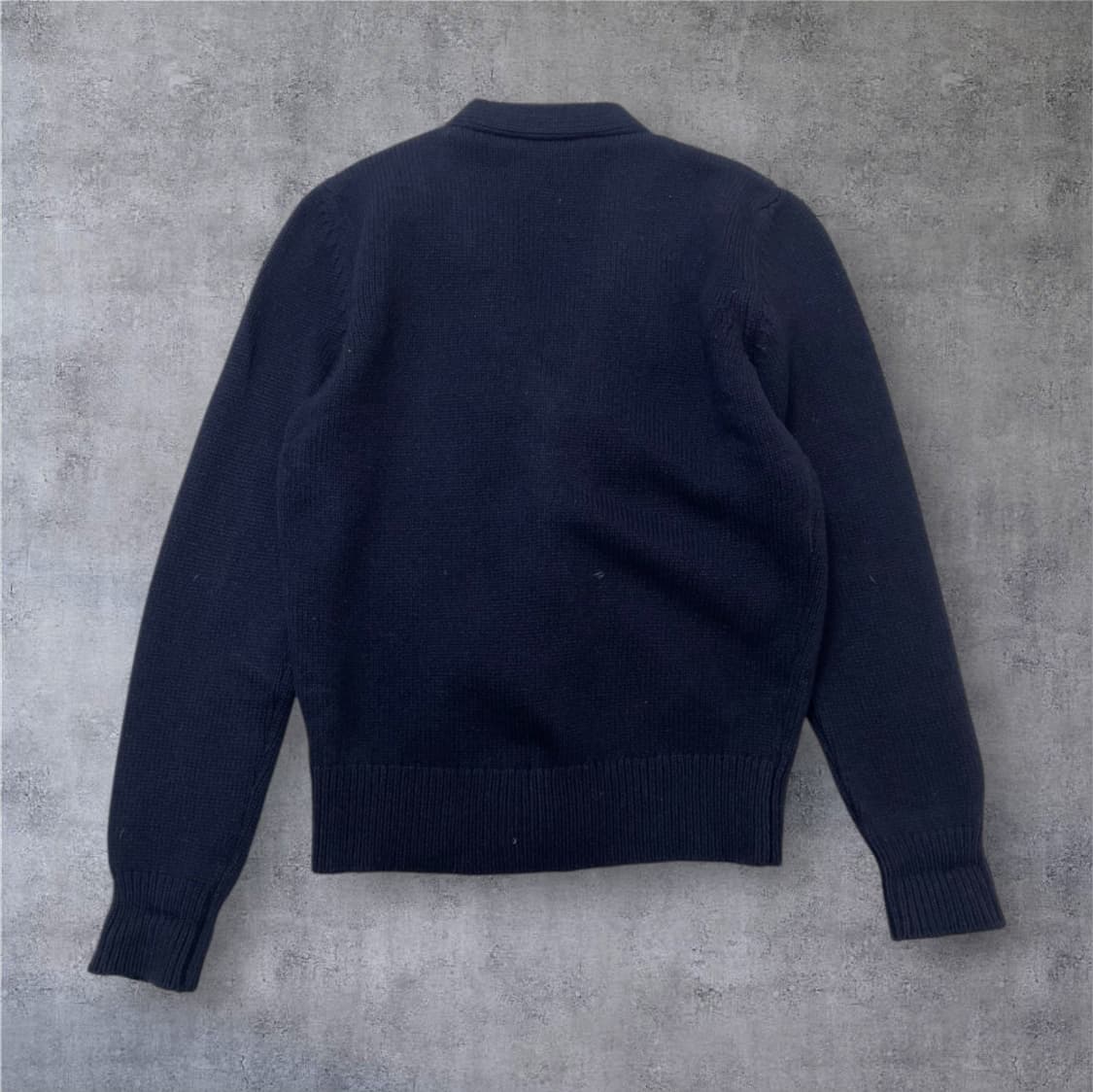 아페쎄 A.P.C.  네이비 램스울 브이넥 가디건 XS 상품이미지6