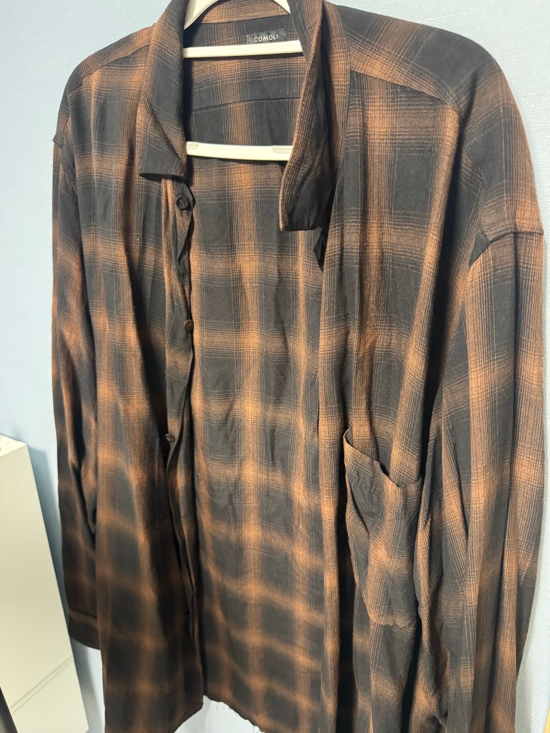 3) COMOLI 레이온 셔츠 상품이미지1