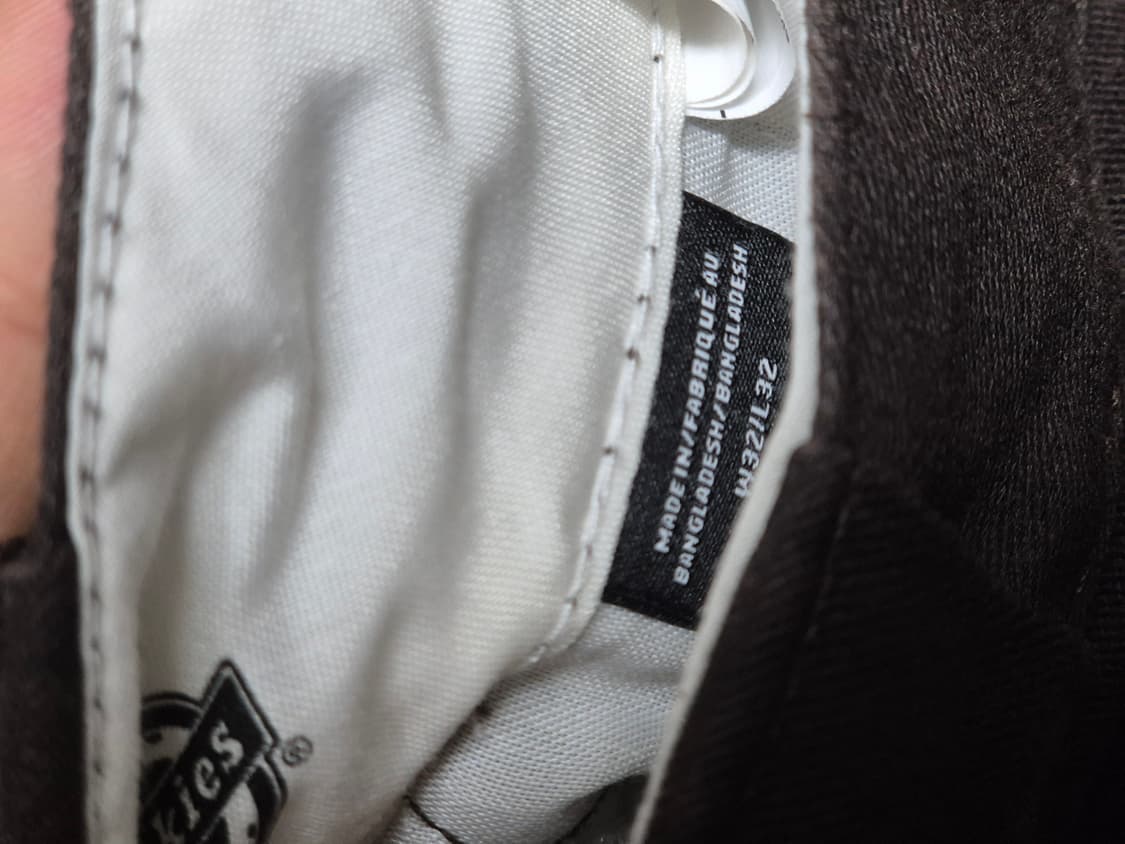 디키즈 더블니 85283 다크브라운 32x32 상품이미지3