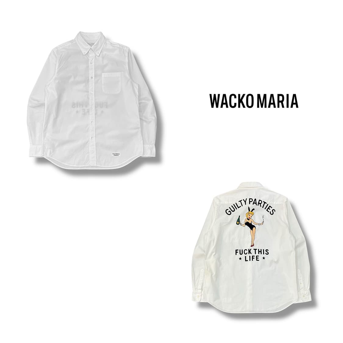  와코마리아 프린팅 셔츠 y14365 상품이미지1