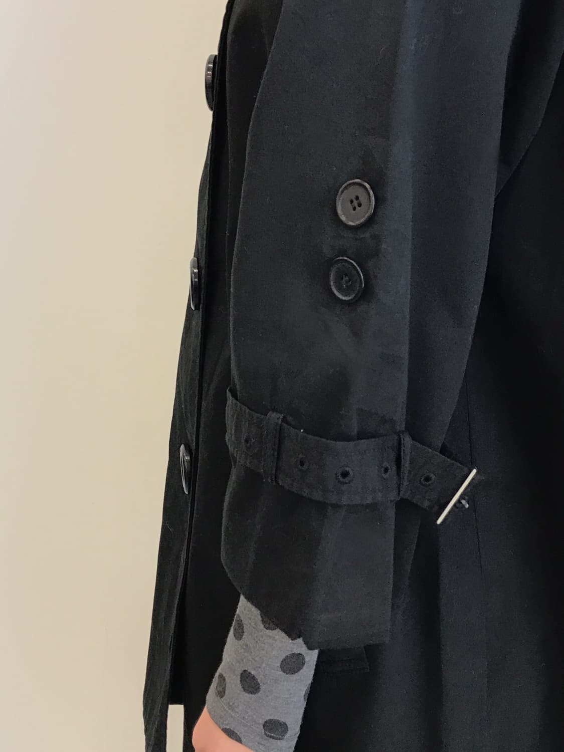 LDS Double-Breasted Short Trench Jacket 상품이미지3