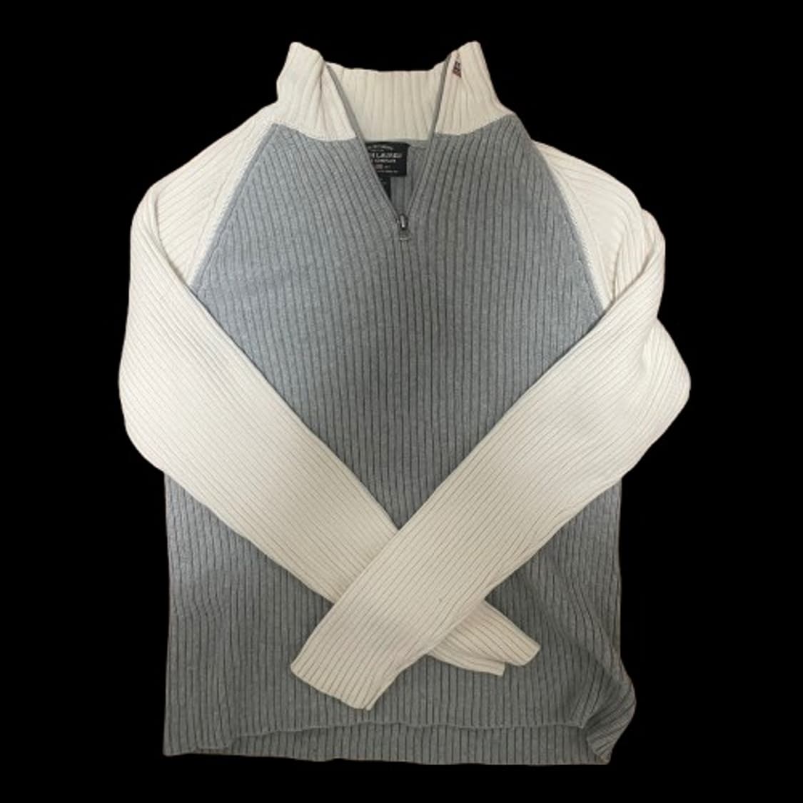 폴로 랄프로렌 니트 하프 짚업 M 상품이미지1