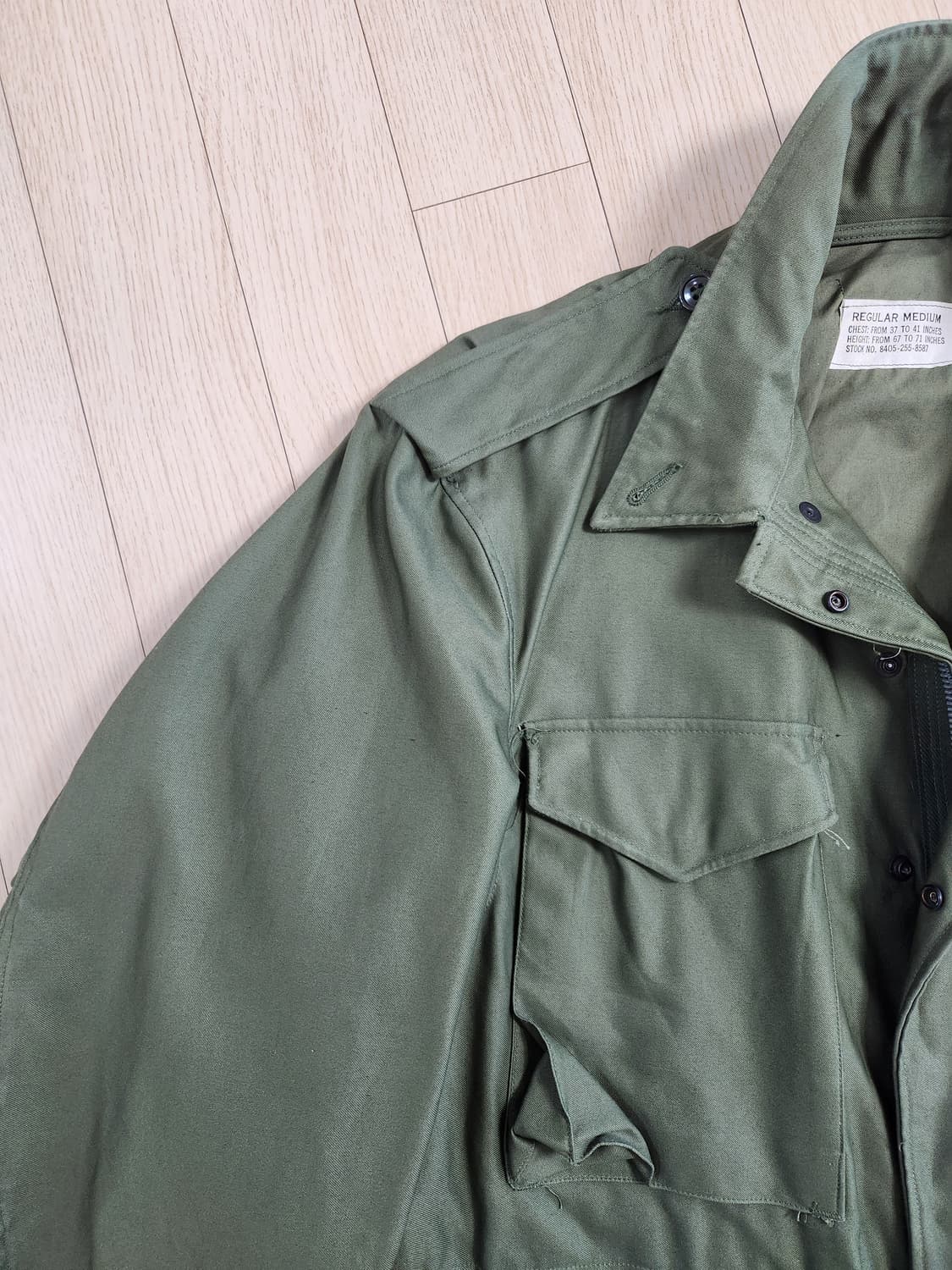 데드스탁 m51 필드자켓 미디움 레귤러 상품이미지3