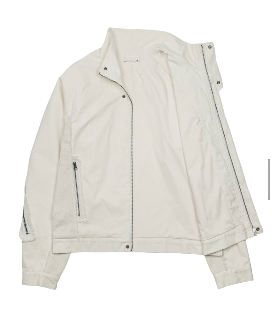 산산기어 어파인 커브 아이보리 자켓 1 상품이미지3