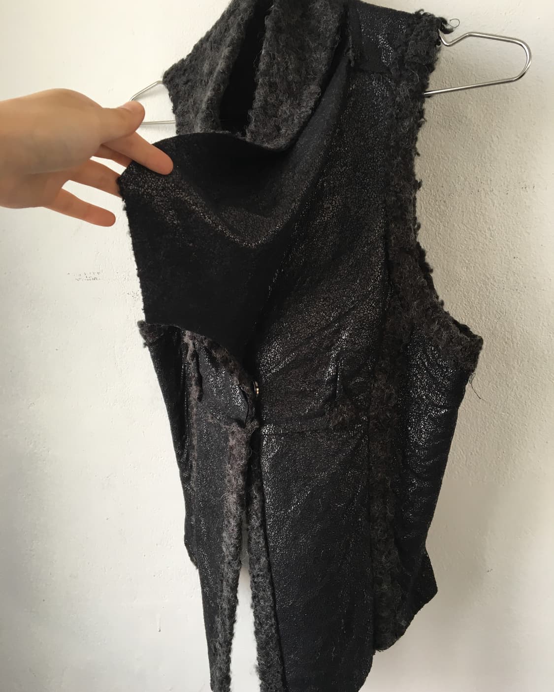 Corsage point drape point vest 상품이미지4