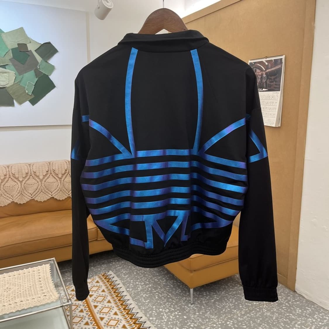 아디다스 파이어버드 제노 키치 빅 트레포일 져지 집업 L C10490 상품이미지4