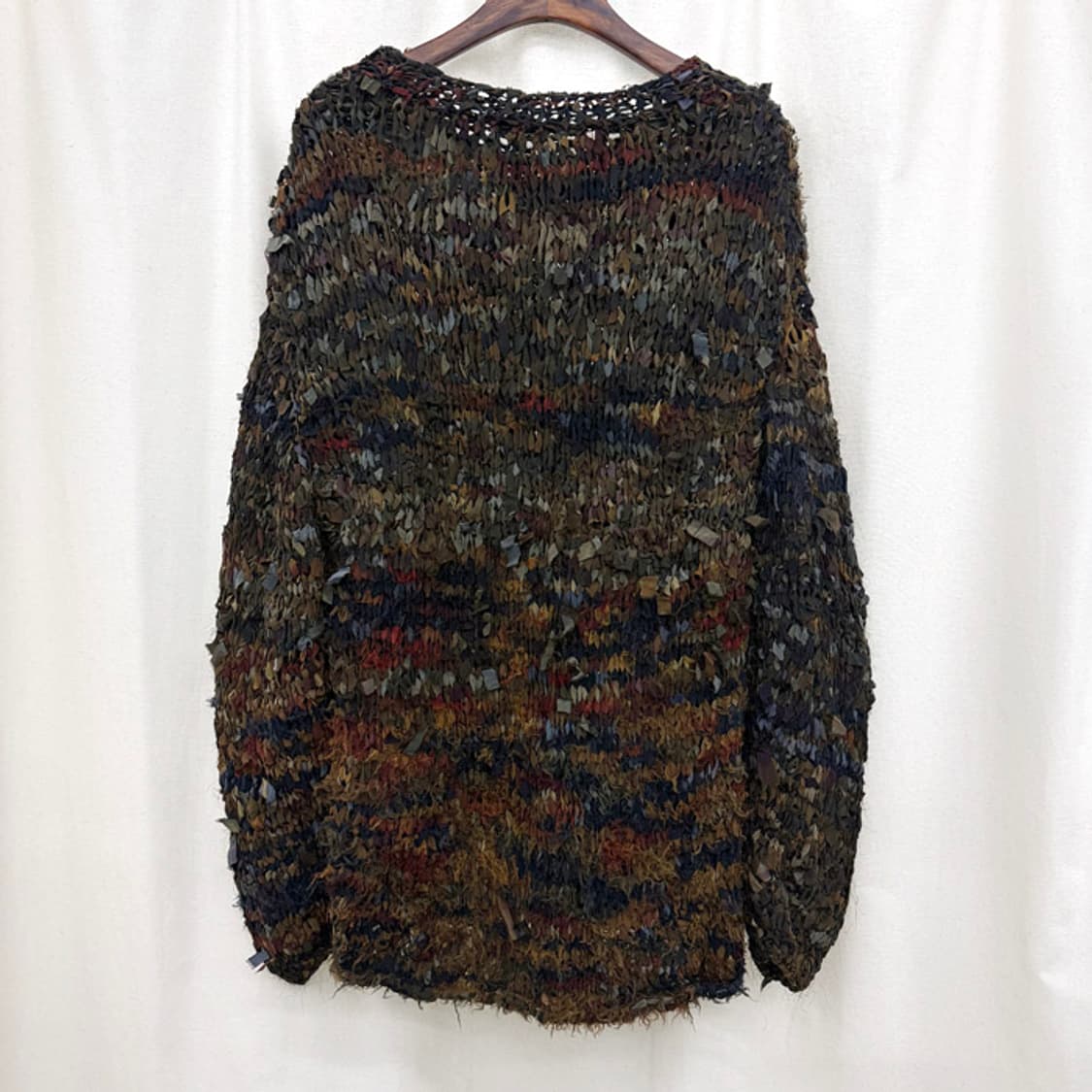 MASU 마수 실크 테이프끈 스웨터 상품이미지5