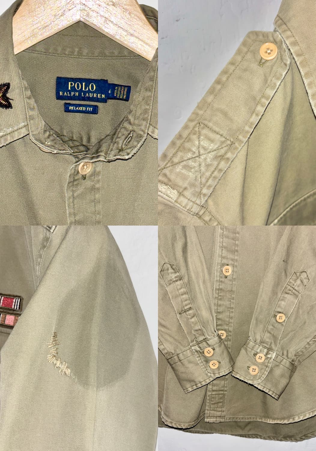 Polo Ralph Lauren 밀리터리 워크 셔츠 상품이미지4