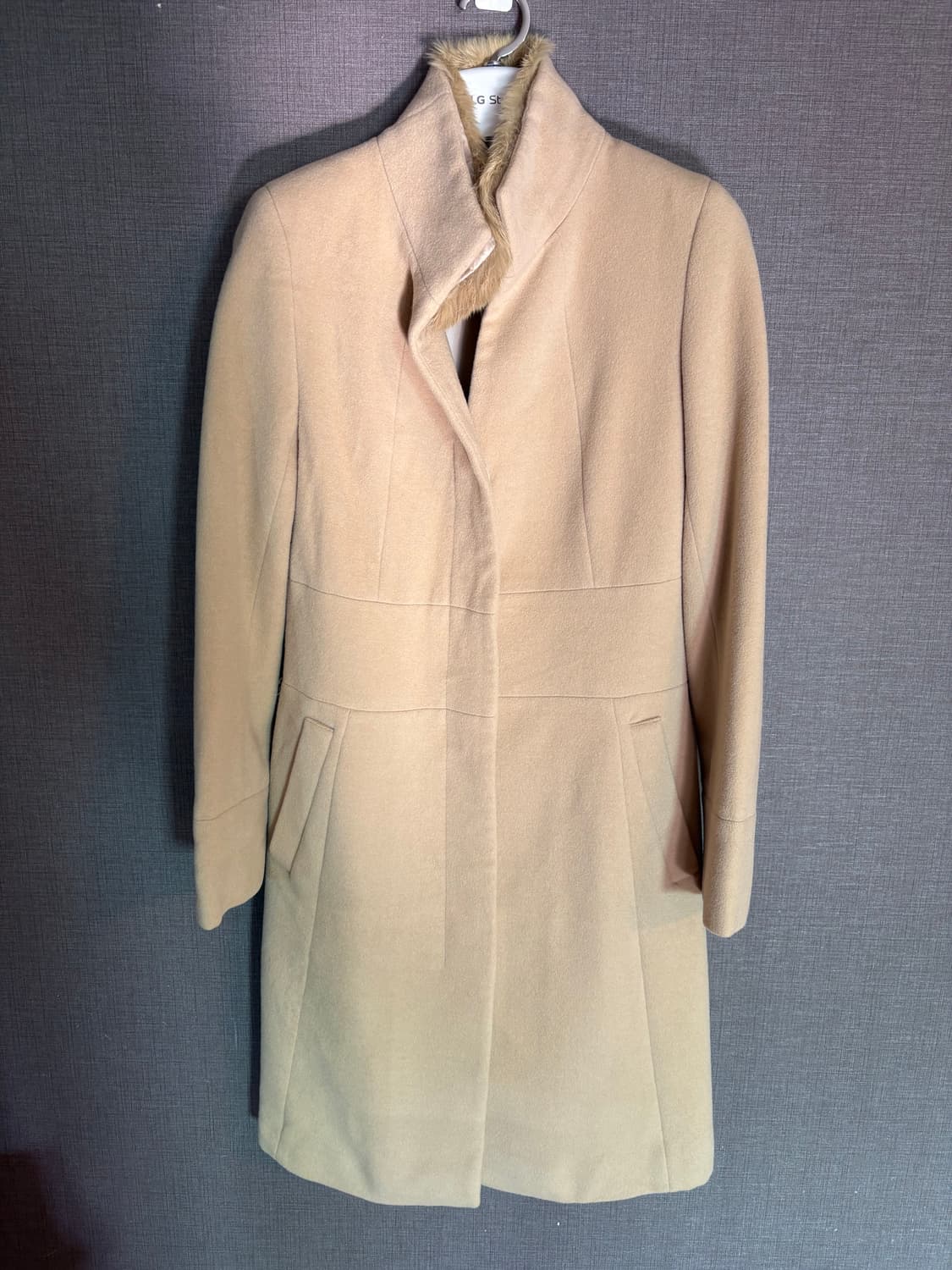 STRAWBERRY-FIELDS 앙고라 래빗퍼 코트 JAPAN 상품이미지1