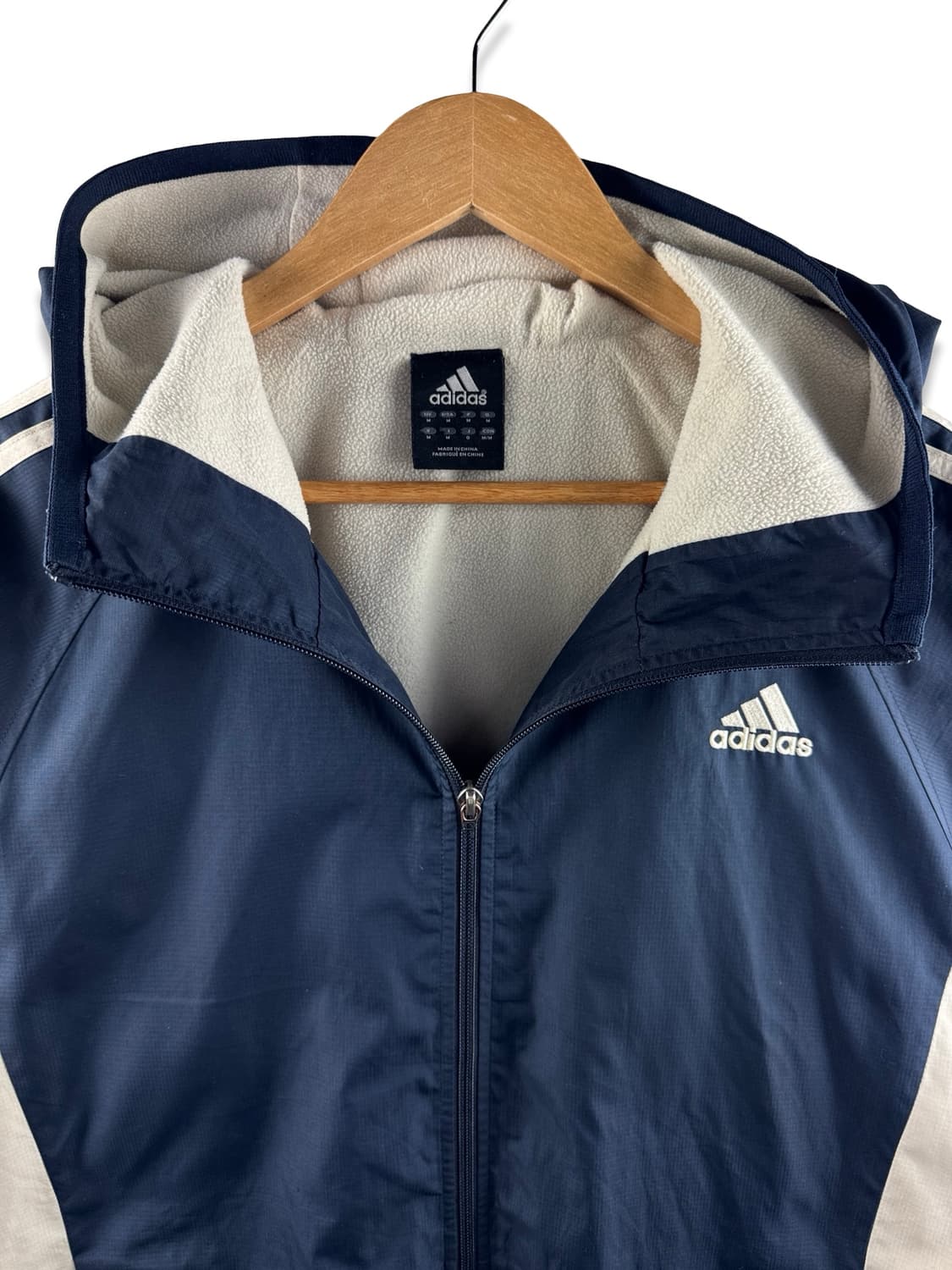 아디다스 올드스쿨 기모 안감 후드바람막이2753 상품이미지2