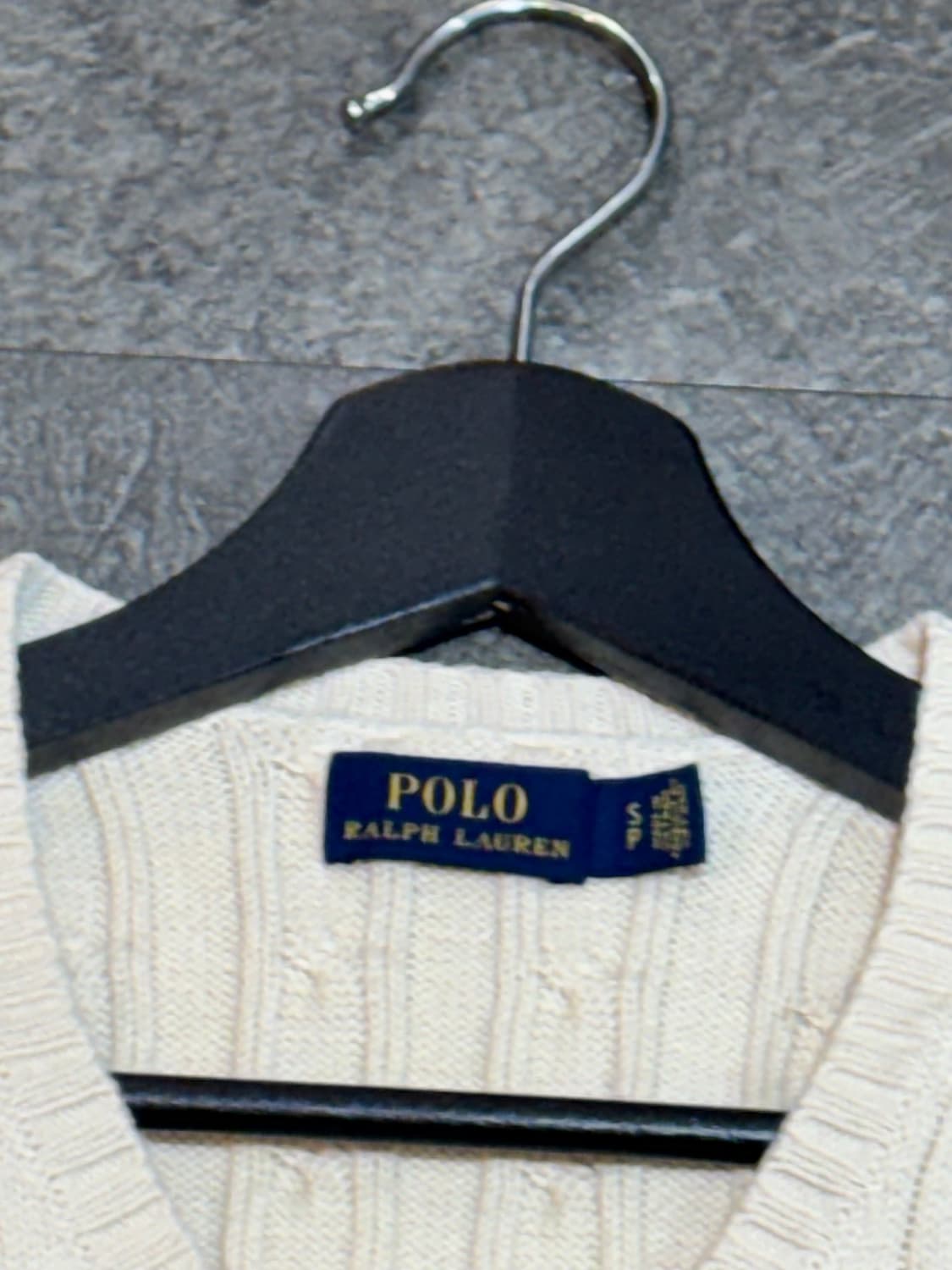 폴로 랄프로렌 케이블 꽈배기 니트 스웨터 S 상품이미지5