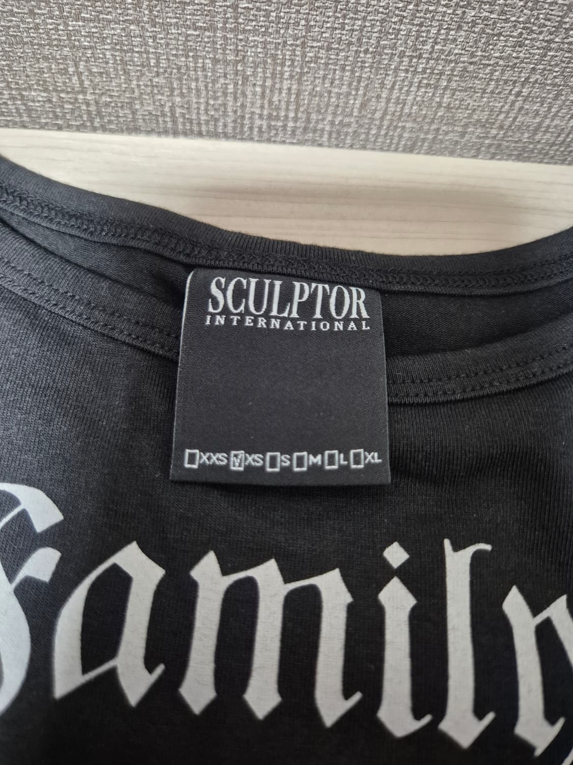 스컬프터 소매 포인트 슬리브 티셔츠 XS 무신사 상품이미지5