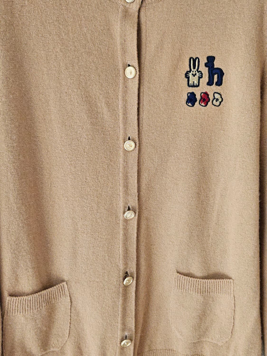 헤지스레이디스 피터젠슨 자수 여성가디건  55 상품이미지5