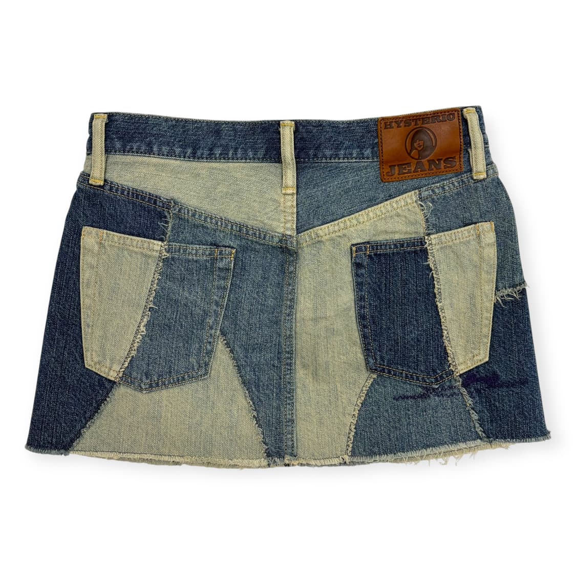 히스테릭글래머 패치워크 데님 스커트 청치마 상품이미지7