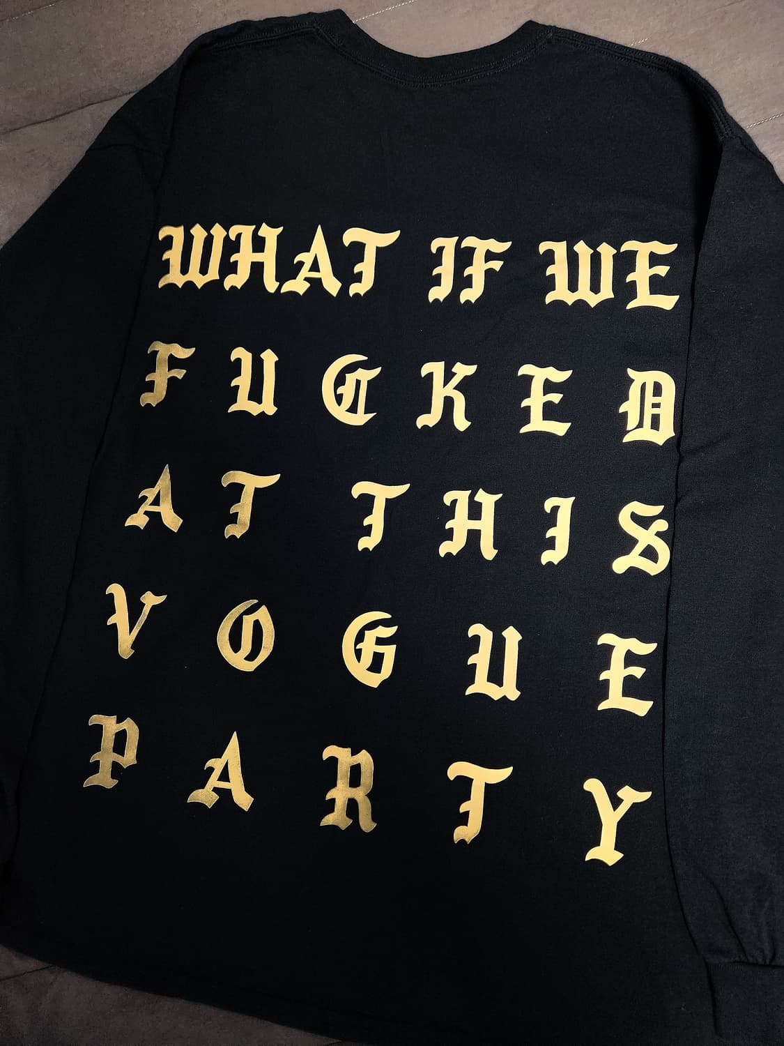 the life of pablo paris vogue 롱슬리브  상품이미지3