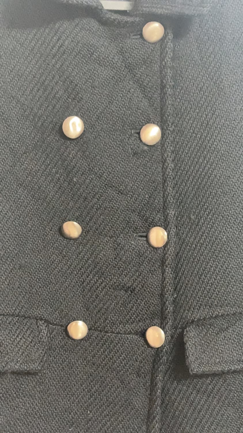 블랙 버튼업 자켓 상품이미지3