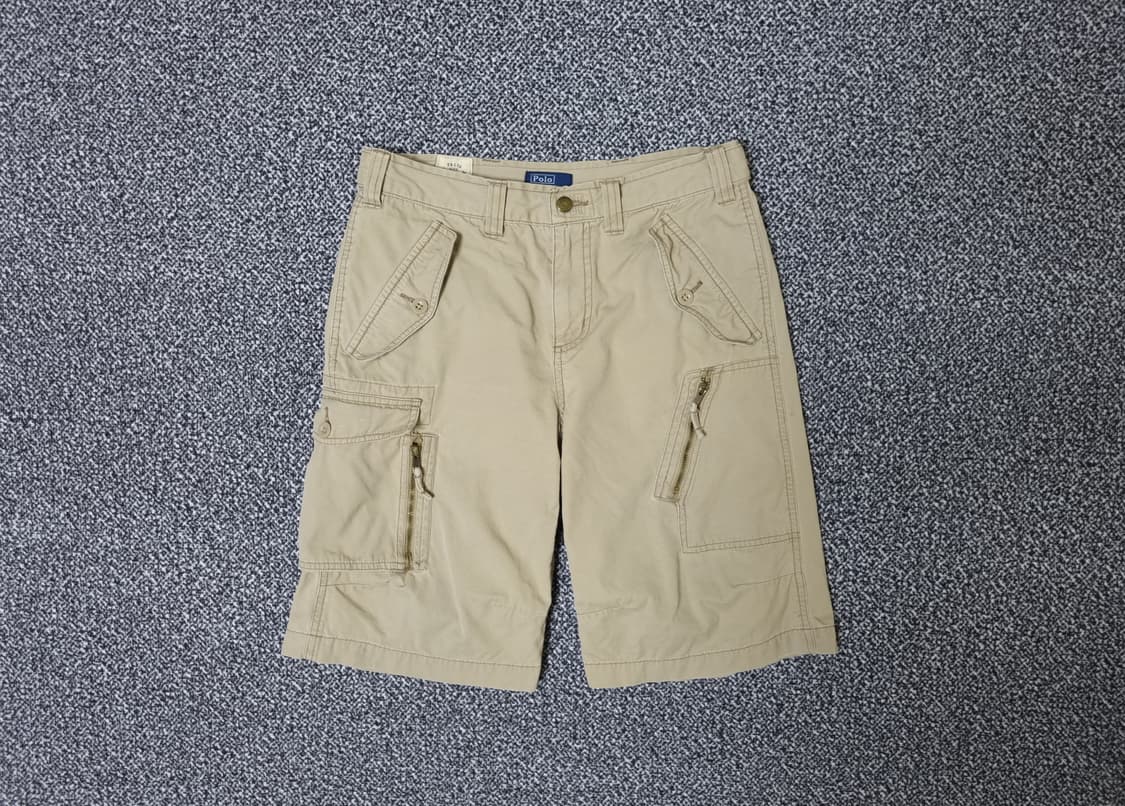 [무료배송][160]폴로 키즈 카고 포켓 코튼 반바지 상품이미지1