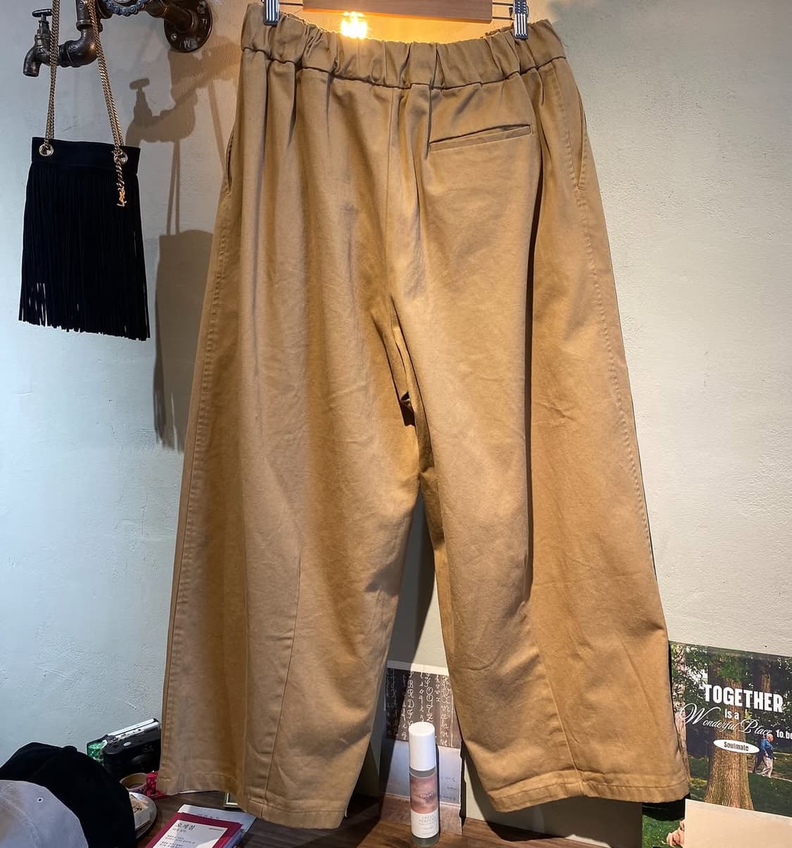 밴딩 벌룬핏 코튼 팬츠  상품이미지3