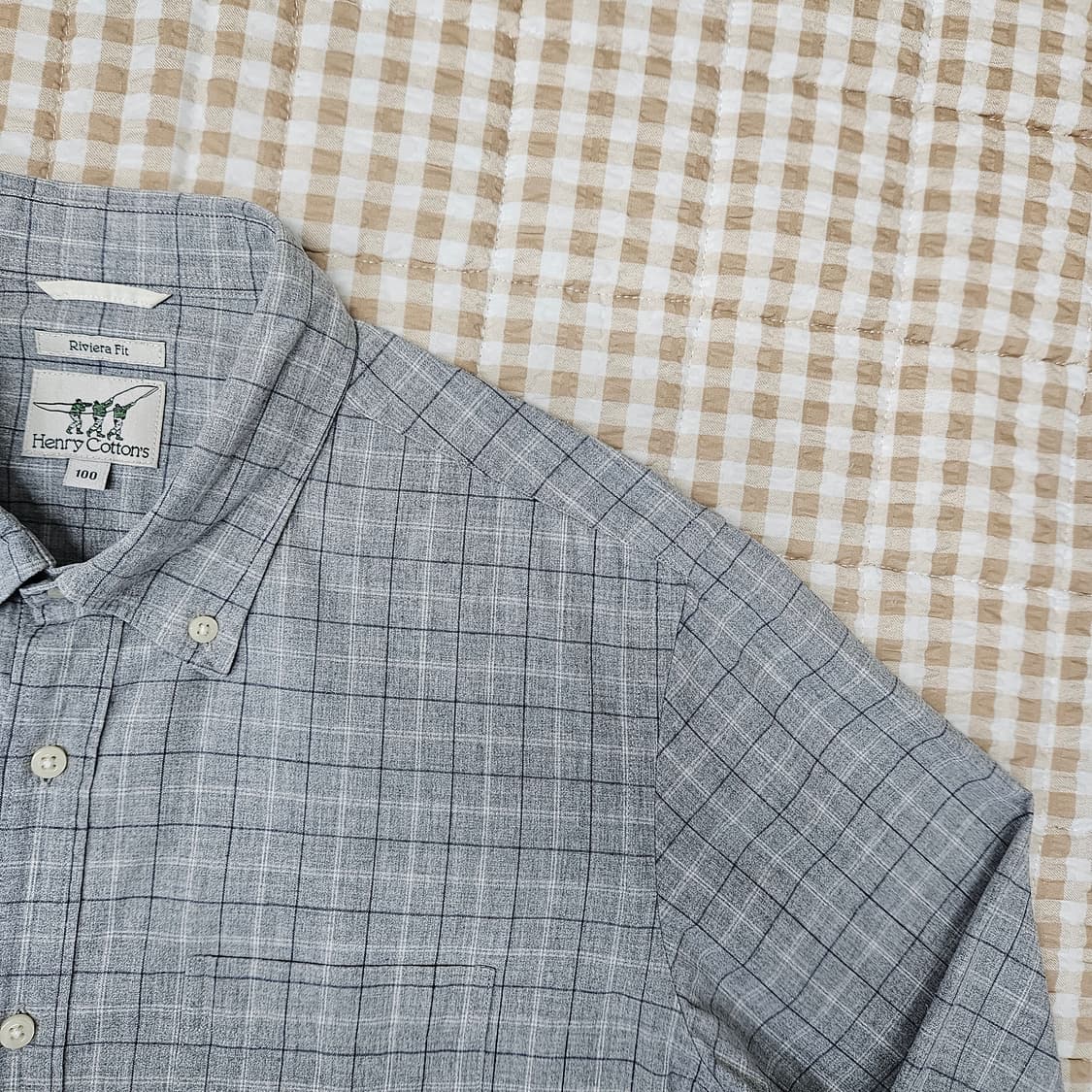 헨리코튼 긴소매 셔츠 남자100 상품이미지3