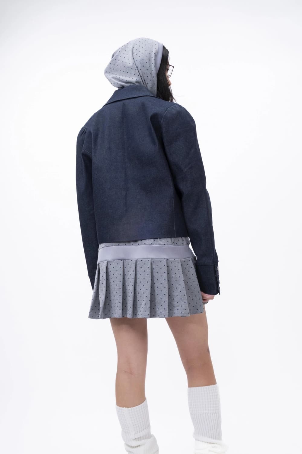 샬롬클럽 MOLA DOT HOODY DRESS 상품이미지4