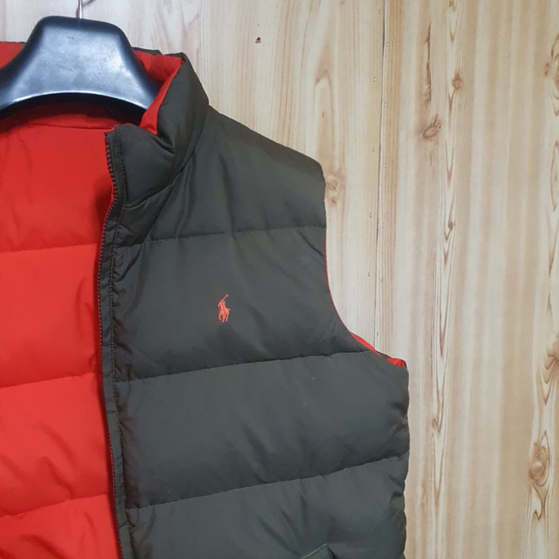 폴로 키즈 양면 패딩 조끼 xl 18-20세용 상품이미지2