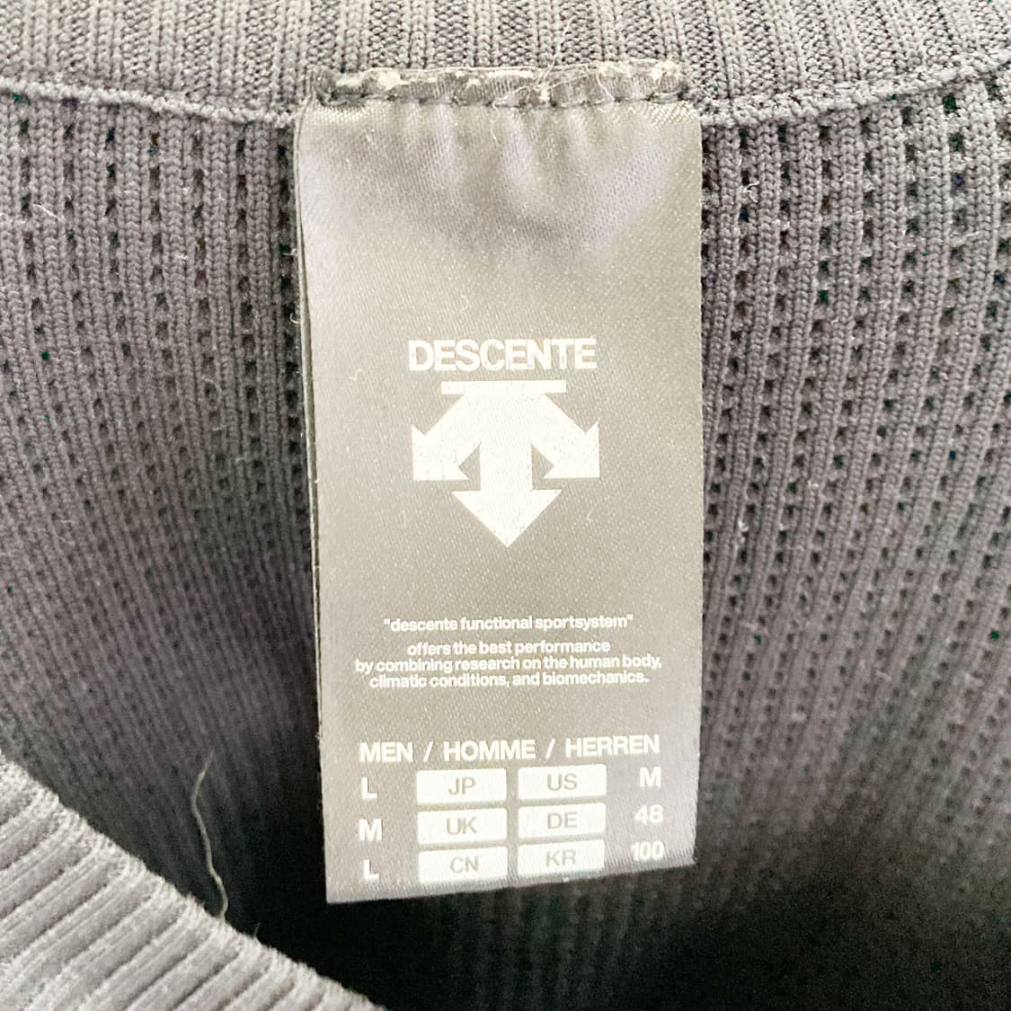 데상트 2021 남성캐주얼티셔츠 L 진스센스 상품이미지4