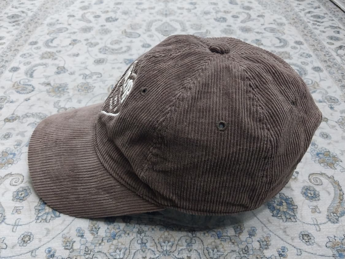 BLUR 코듀로이 볼캡 브라운 F 상품이미지3