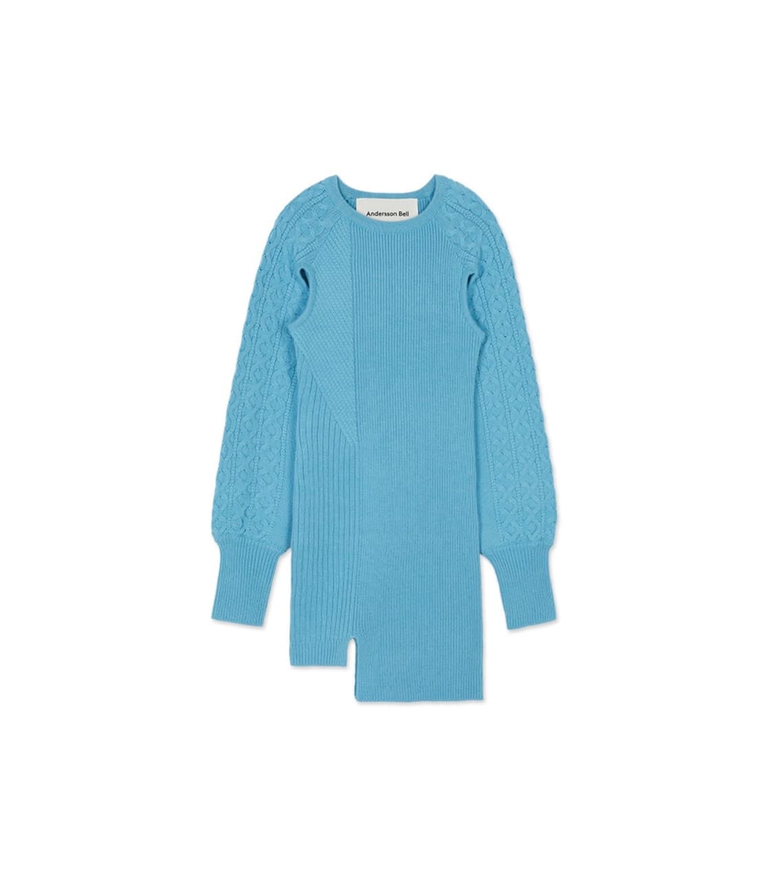 앤더슨벨) 컷아웃 미니 니트 원피스 상품이미지1