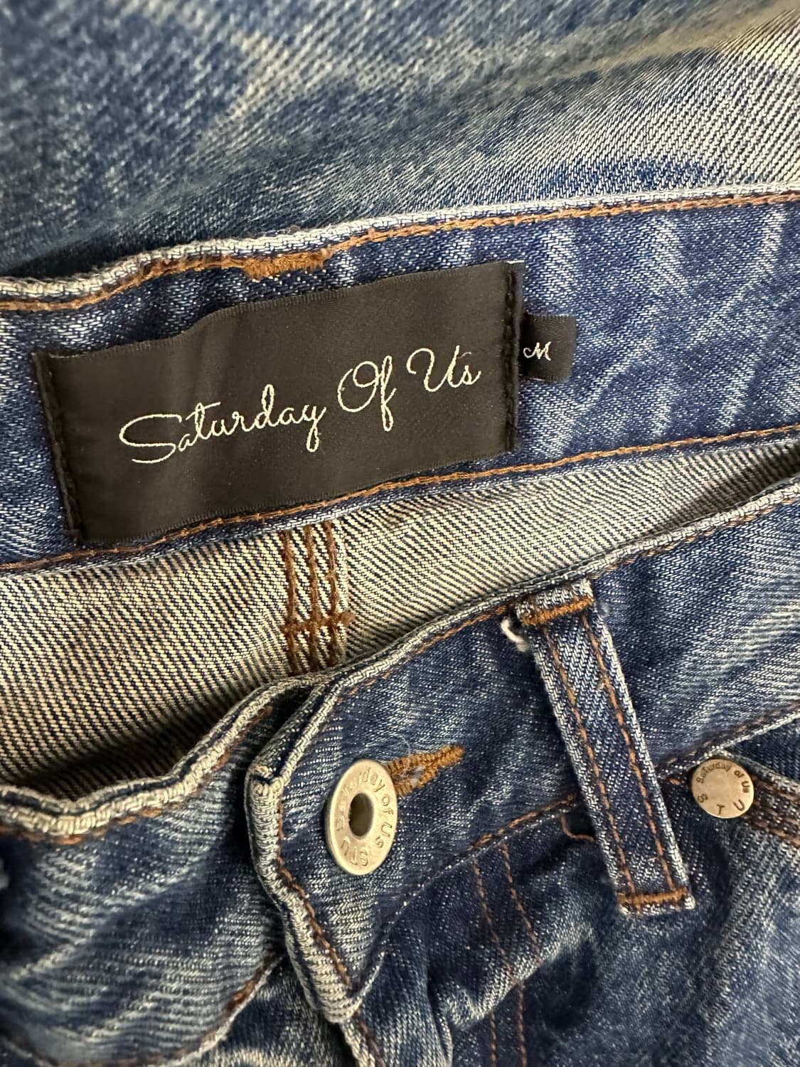 stu 엠보 데님 m size 상품이미지3