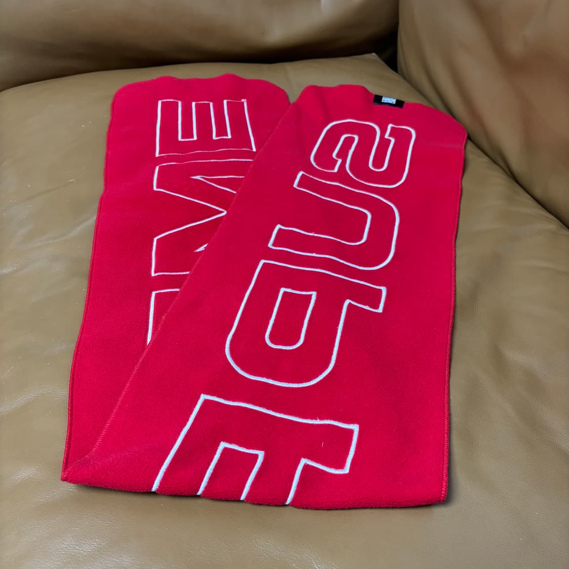 슈프림 머플러 목도리 레드 상품이미지5