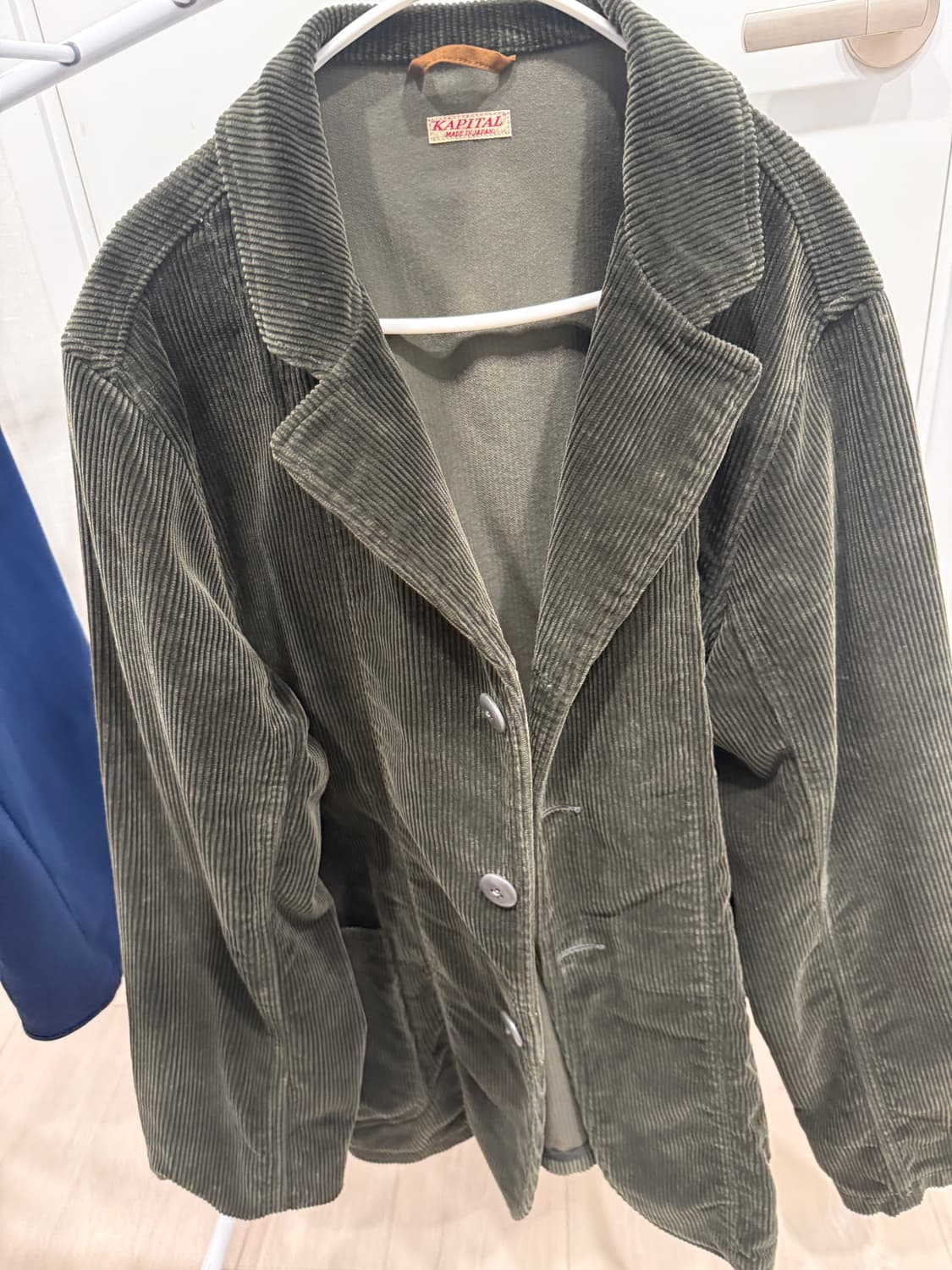 캐피탈 세븐W 코듀로이 호스피탈 자켓 그레이 2사이즈 상품이미지1