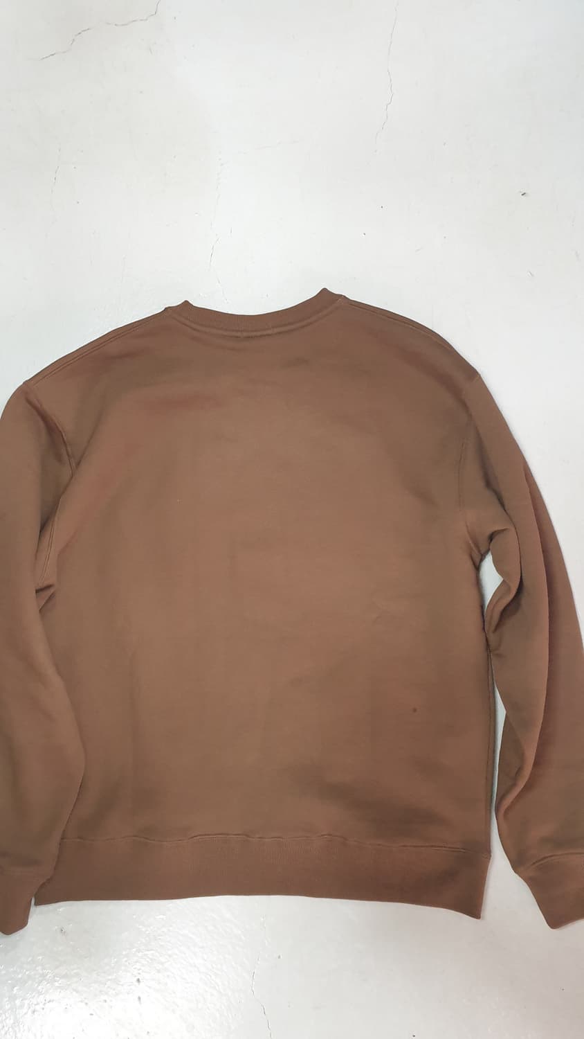 Lee 빅 로고 맨투맨 브라운 M사이즈 상품이미지2