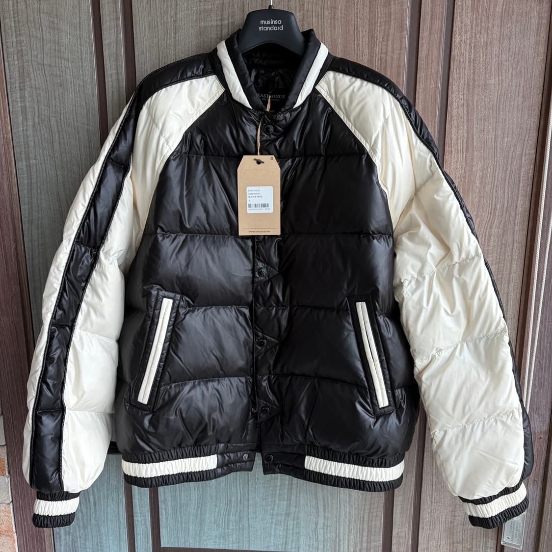 새상품(S)이스트로그 스카잔 다운 패딩 상품이미지1