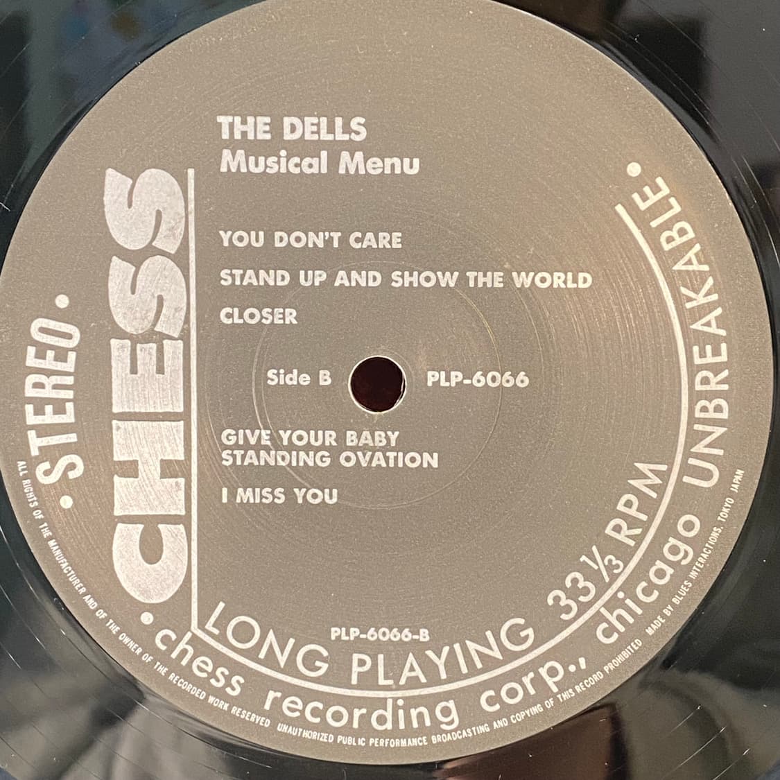 (중고LP-소울) The Dells -Musical Menu (2LP) 상품이미지5