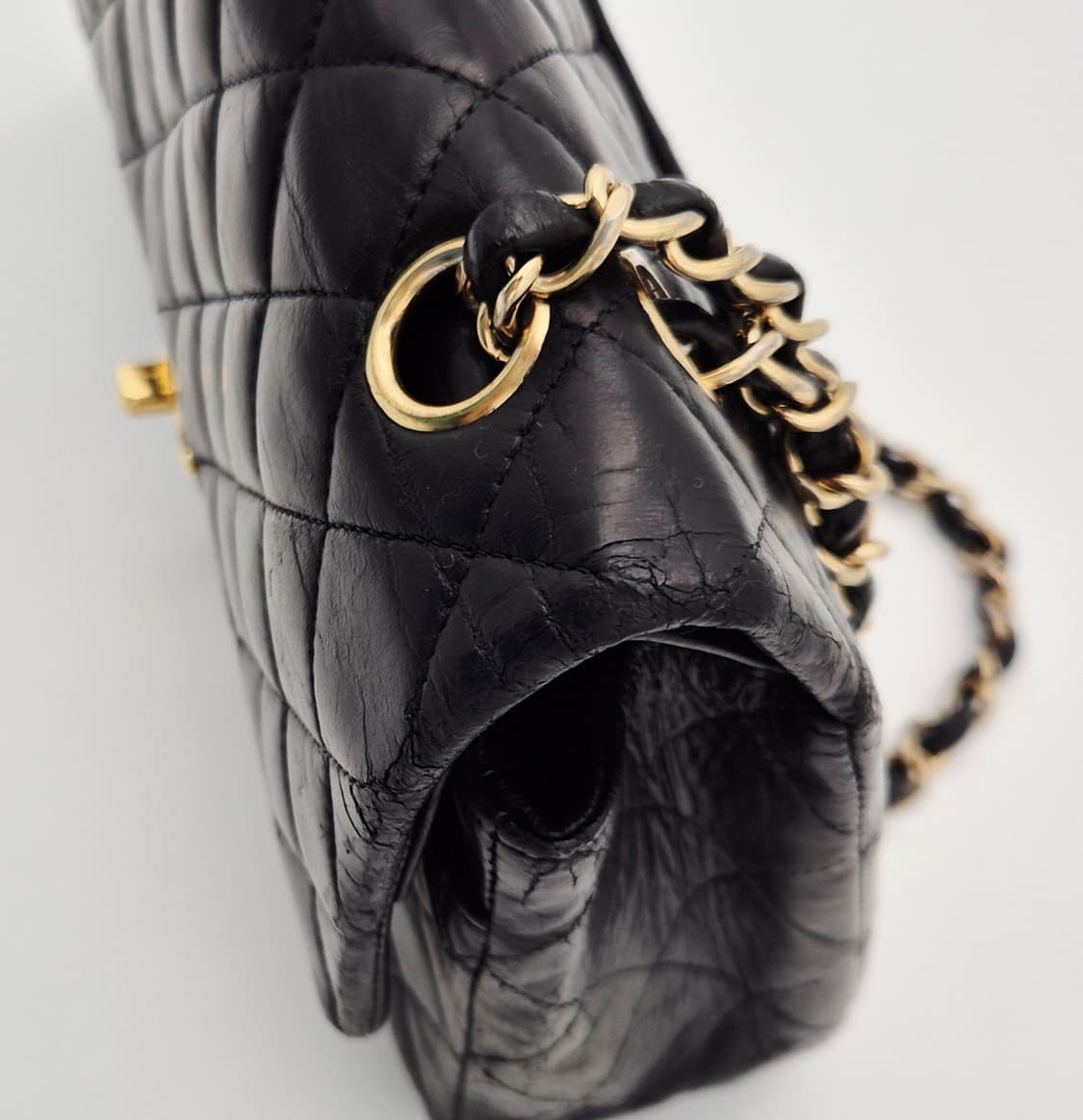 샤넬 클래식 미듐 더블플랩 체인 숄더백 12번대 (리컬러링제품) 상품이미지7