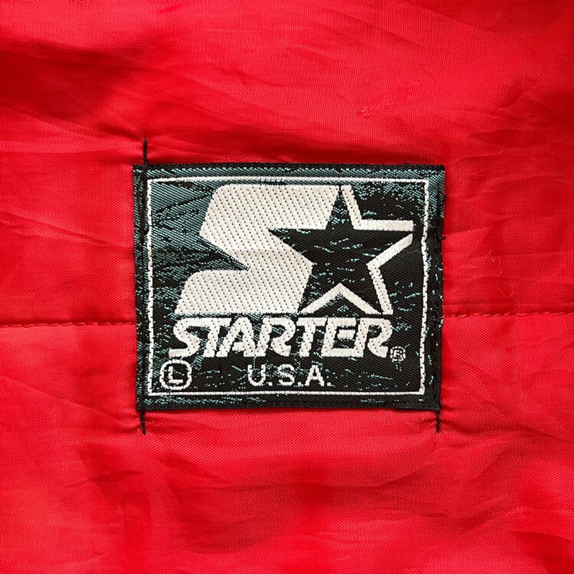 90s Starter 스타터 디트로이트 피스톤즈 빈티지 스타디움 점퍼 상품이미지5