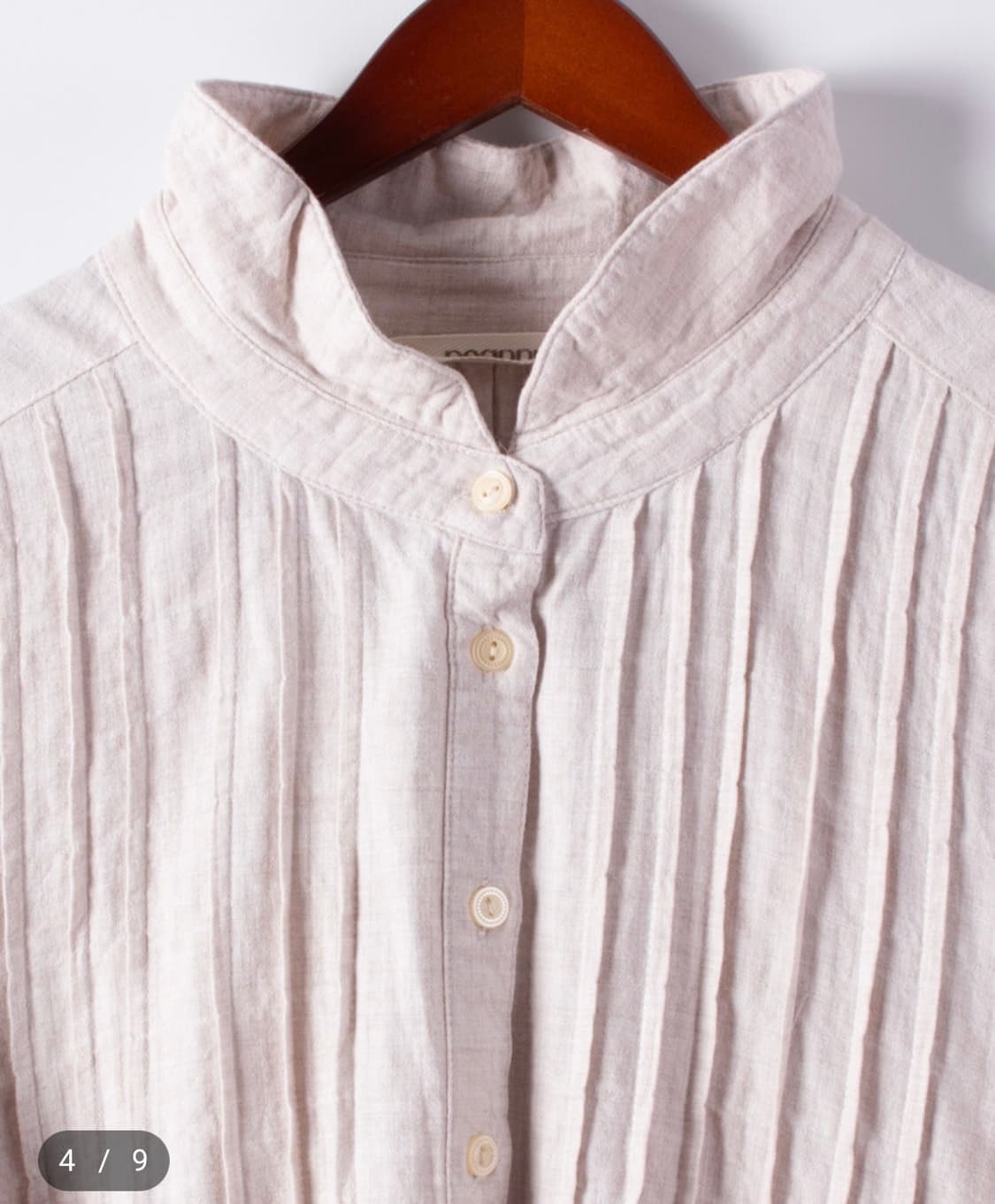 셔링 블라우스 상품이미지4