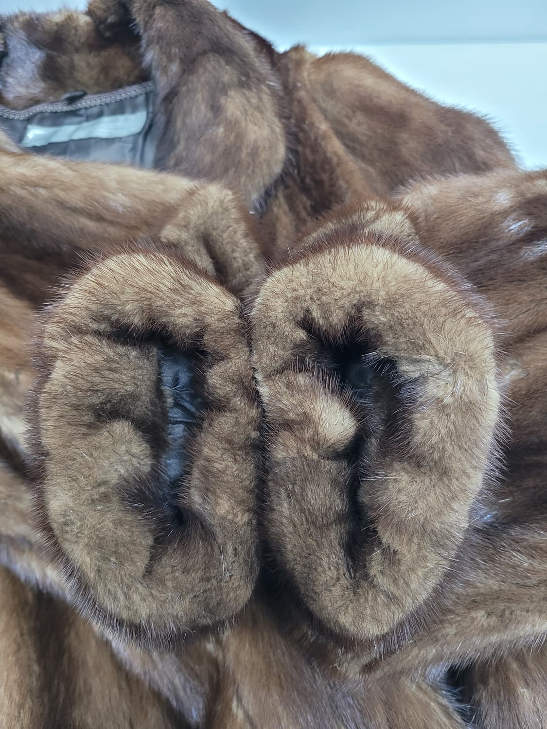 Diana 사가 밍크 하프 코트 / 여 FREE
 상품이미지5