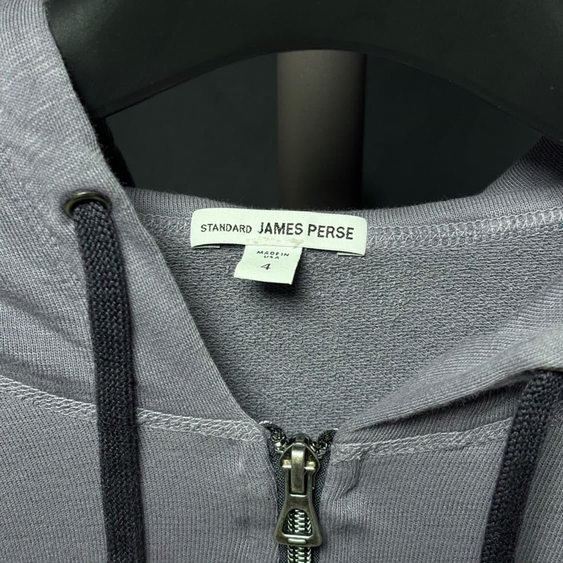4) 제임스펄스 james perse 프렌치 테리 집업 후디 상품이미지2