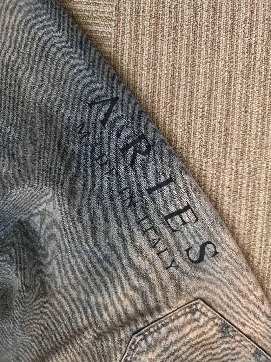 ARIES  에리즈 워시 데님 팬츠 상품이미지8