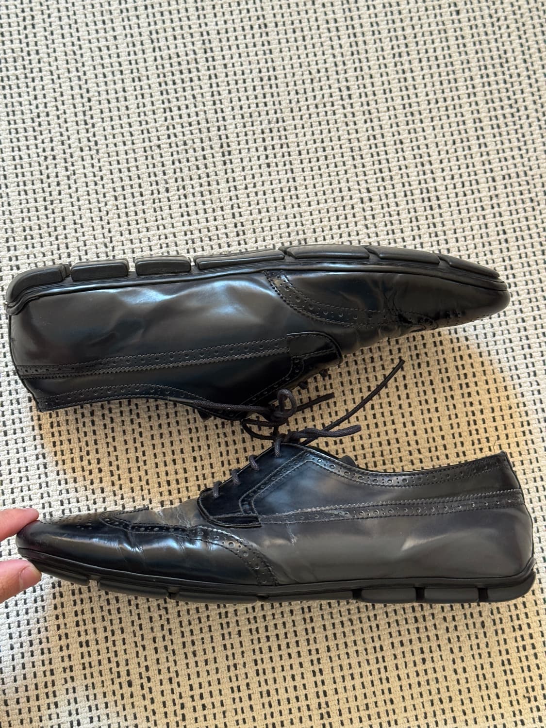 프라다 플랫 로퍼 uk 6 상품이미지3