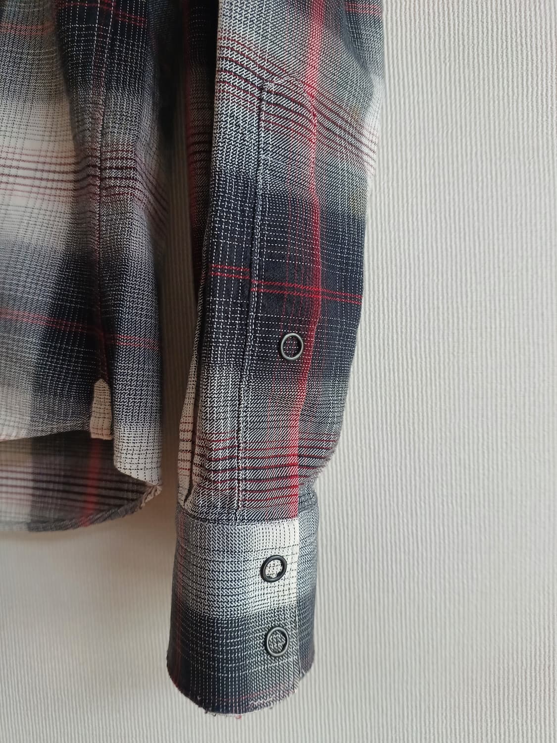 Balmain 2010 AW 발망 카우보이 셔츠 데카르넹 플란넬 체크셔츠 상품이미지9