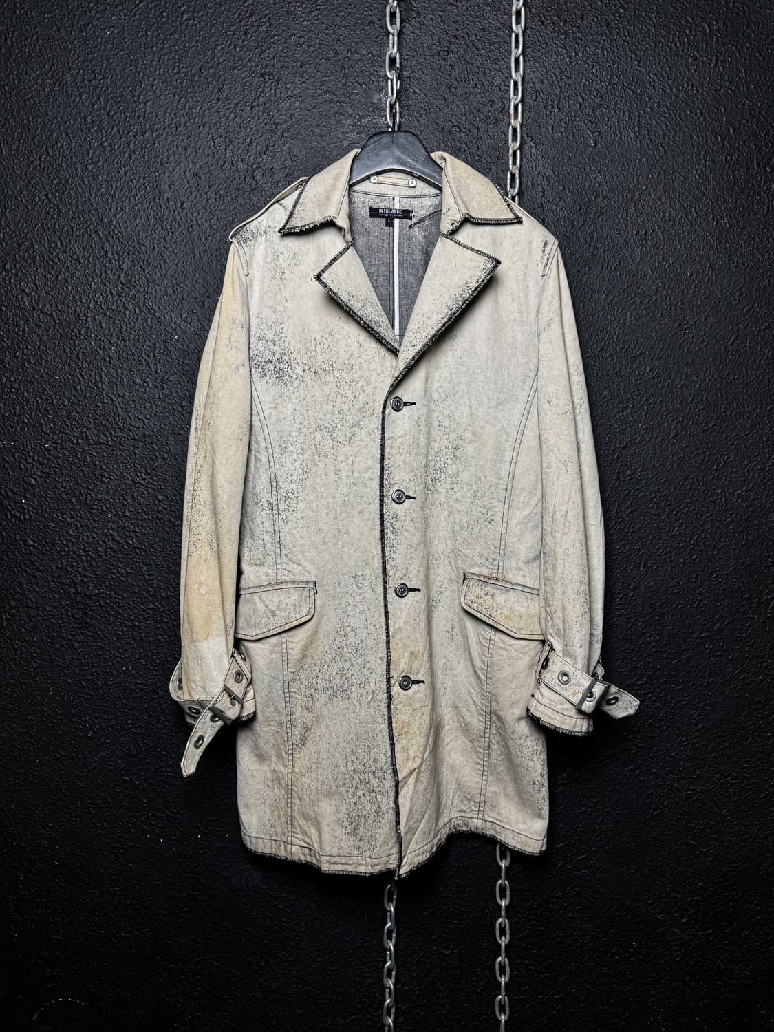 IN THE ATTIC – Dirty Washed Coat 상품이미지6