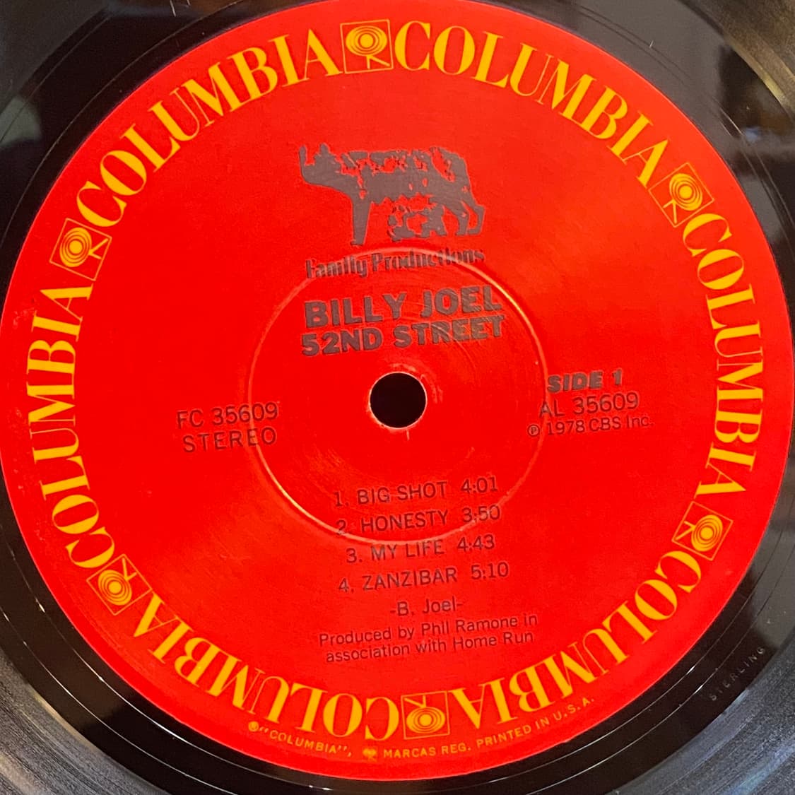 (LP) Billy Joel -52nd Street 상품이미지4