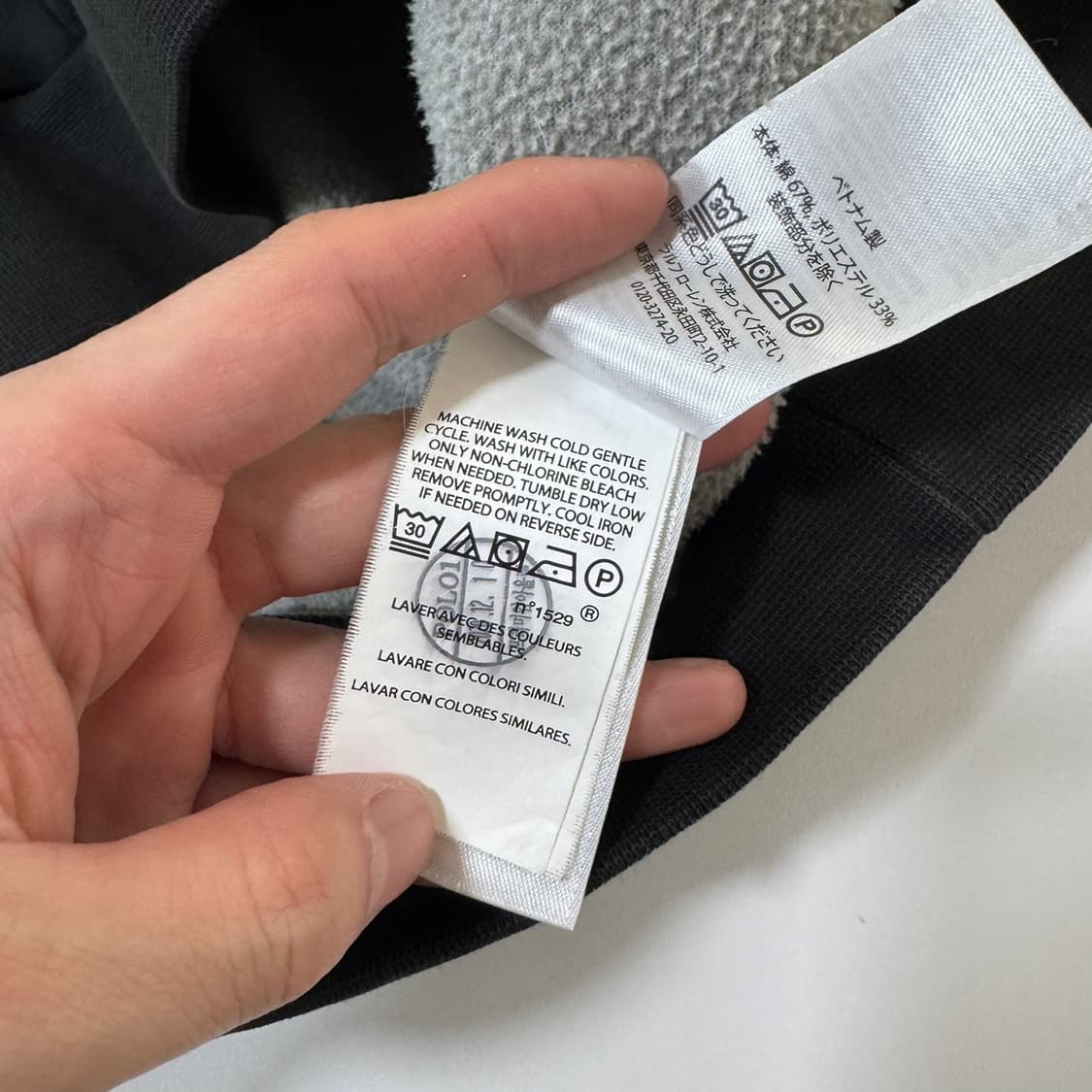 신형 QR라벨 폴로 랄프로렌 블랙 맨투맨 상품이미지4